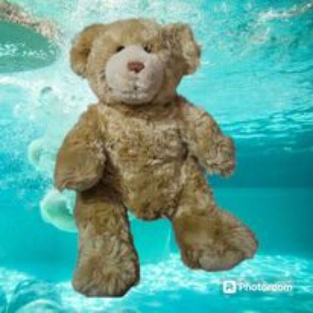Build A Bear Centennial Teddy Bear II Gold in‎ Color -18 Inches
